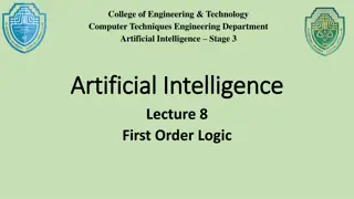 Understanding First-Order Logic in Artificial Intelligence