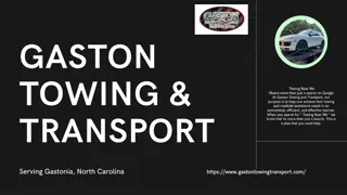 Comprehensive Car Towing Service in Gaston County