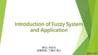 Introduction of Fuzzy System and Application