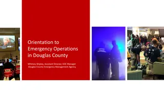 Orientation to Emergency Operations in Douglas County