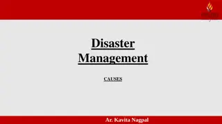 Understanding Natural Disasters and Their Causes