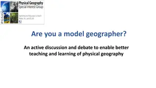Exploring Physical Geography Models and Theories