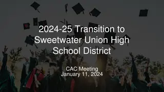 Sweetwater Union High School District Special Services Information
