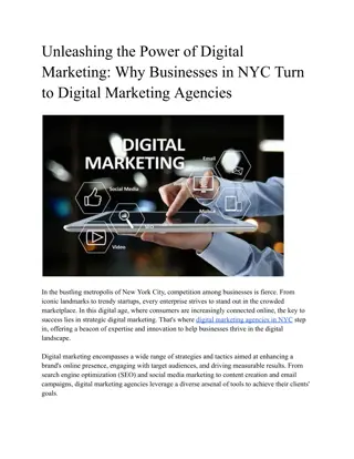 Unleashing the Power of Digital Marketing_ Why Businesses in NYC Turn to Digital Marketing Agencies