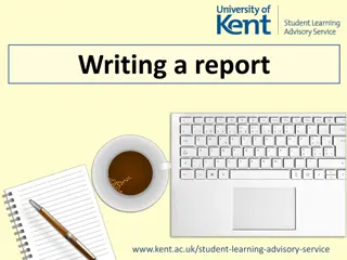 The Essentials of Report Writing