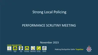 Strong Local Policing Performance Review Highlights November 2023