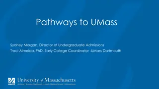 Early College Programs at UMass: Pathways to Success