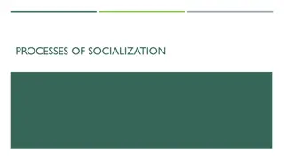 Understanding Socialization Processes: Desocialization, Resocialization, Anticipatory Socialization