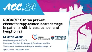 Prevention of Chemotherapy-Related Heart Damage in Breast Cancer and Lymphoma Patients: PROACT Study