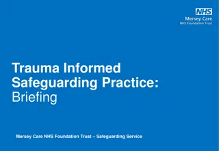 Understanding Trauma-Informed Safeguarding Practices