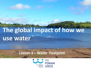 Understanding Water Footprints: Impact and Awareness
