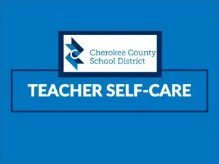 Teacher Self-Care Strategies for Well-Being