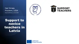 Strategic Support for Novice Teachers in Latvia 2021-2027