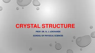 Understanding Crystal Structures and Types of Solids in Materials Science
