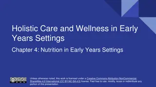 Holistic Care and Wellness in Early Years Settings