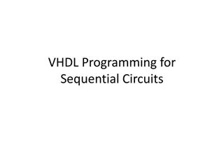 VHDL Programming for Sequential Circuits