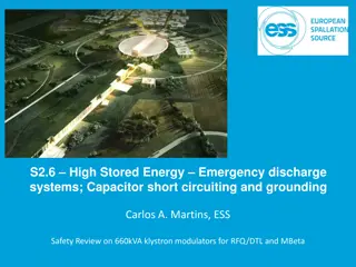 High Stored Energy Emergency Discharge Systems Overview