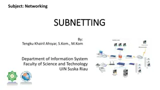 Mastering Subnetting: A Comprehensive Overview