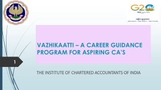 Vazhikaatti - Career Guidance for Aspiring CAs