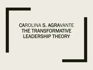 Transformative Leadership Theory in Nursing Education by CA Carolina S