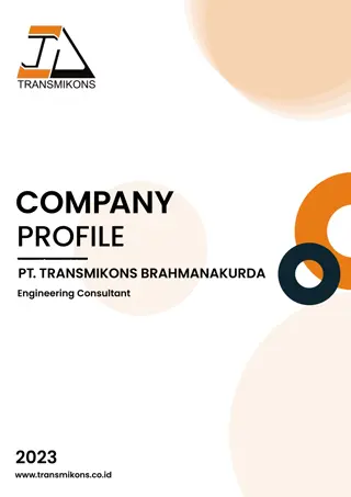 PT Transmikons Brahmanakurda - Engineering Consultant Expertise and Services