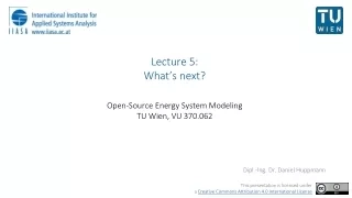 Open-Source Energy System Modeling