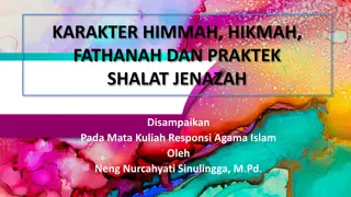 Understanding the Concepts of Himmah, Hikmah, and Fathanah in Islamic Studies