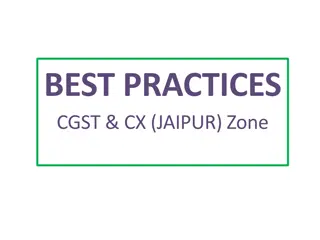 Insights into CGST & CX Operations in Jaipur Zone