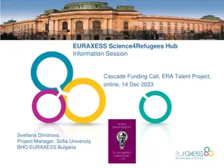 EURAXESS Science4Refugees Hub Information Session Overview