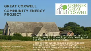 Great Coxwell Community Energy Project Feasibility Study