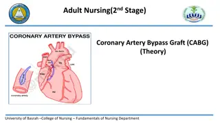 Understanding Coronary Artery Bypass Graft (CABG) in Adult Nursing
