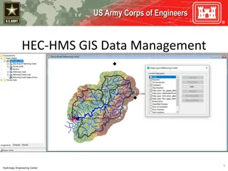 GIS Data Management in Hydrologic Engineering Center (HEC) Software