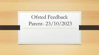 Comprehensive Ofsted Feedback on Education Quality and Improvement Strategies