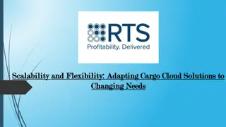 Adapting Cargo Cloud Solutions to Changing Needs