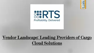 Leading Providers of Cargo Cloud Solutions