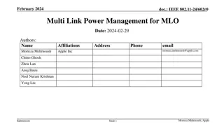 Improving Multi-Link Power Management Efficiency in IEEE 802.11 Networks