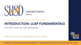 LCAP Fundamentals 2024-2027: Educational Partner Engagement