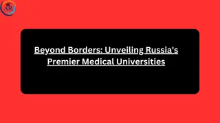 Investigating for MBBS in Russia