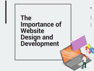 The Importance of Website Design and Development