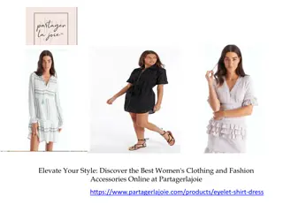 Elevate Your Style Discover the Best Women's Clothing and Fashion Accessories Online at Partagerlajoie
