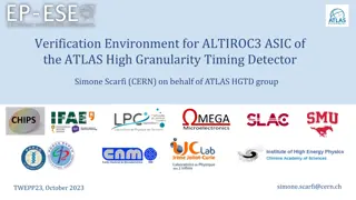 Verification Environment for ALTIROC3 ASIC in ATLAS High Granularity Timing Detector
