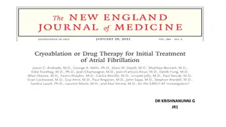 Comparison of Ablation vs. Antiarrhythmic Drugs for Atrial Fibrillation Treatment