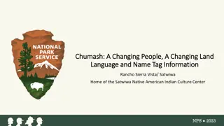 Exploring Chumash Culture: Language, Naming, and Origins