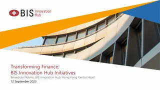 BIS Innovation Hub Initiatives Transforming Finance