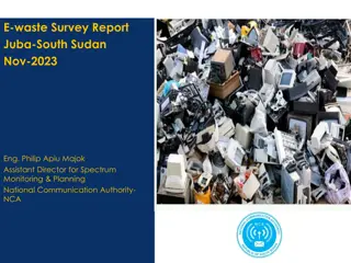 E-waste Survey Report: Juba, South Sudan Nov 2023