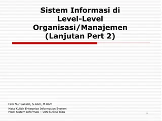 Understanding Information Systems in Organizational Management