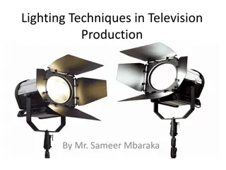 Essential Lighting Techniques in Television Production