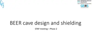 BEER cave design and shielding
