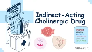 Indirect-Acting Cholinergic Drug