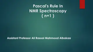 Pascal's Rule in NMR Spectroscopy ( n+1 )